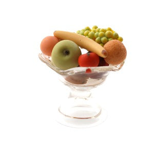 Glass Fruit Bowl