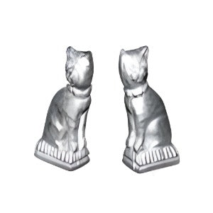 Pair of 'Staffordshire' Cats