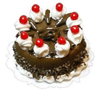 Dark Chocolate Cherry Cake