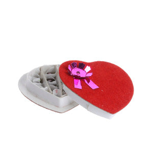 Chocolates In A Heart Shaped Box