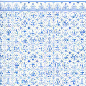 Dutch Tile Wallpaper Compact