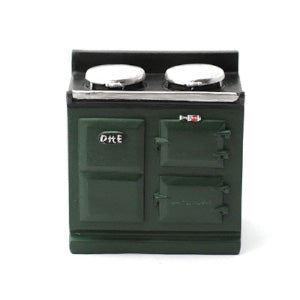 Green Aga Style Stove