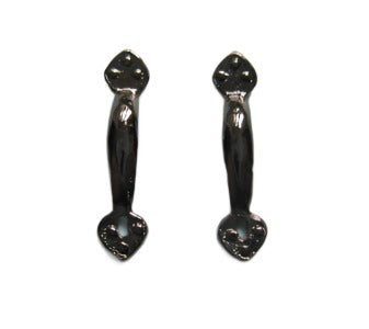 Black Door Handles 1pr