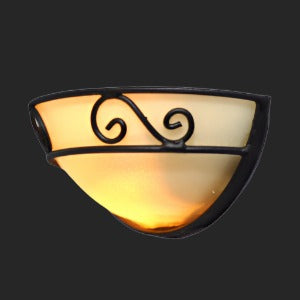 Decorative Half Circle Wall Light