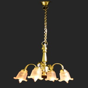 4 Arm Tulip Light