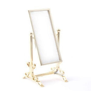 Gold Mirror On Stand