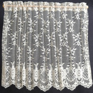 Curtains Lace Picture Window Ecru