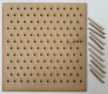 Peg Board & 12 Pegs Kit