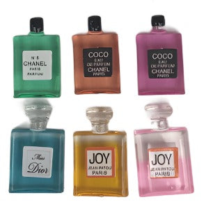 Perfume Bottles 6pcs
