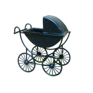 Black Metal Pram