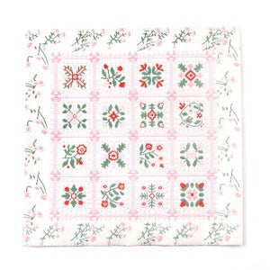 Pink Patchwork Blanket