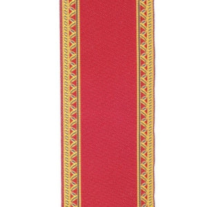 Stair Carpet Red And Gold