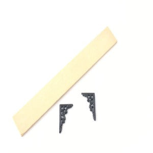 Shelf And Metal Brackets