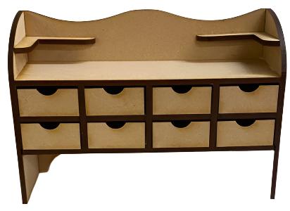 Shelf With Drawers Kit