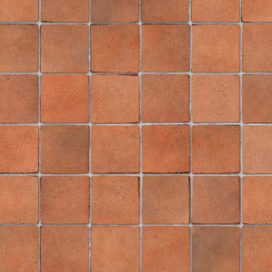 Embossed Terracotta Small Tile Sheet