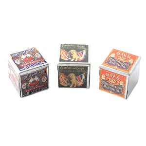 Metal Biscuit Tins 3 pcs