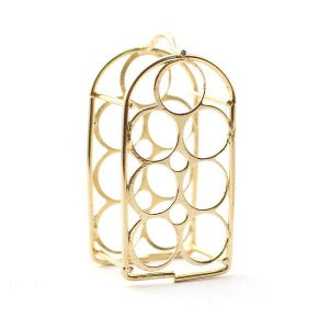 Gold Wine Rack