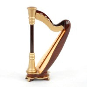 Orchestral Harp With Case