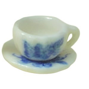 Fluted Cup And Saucer