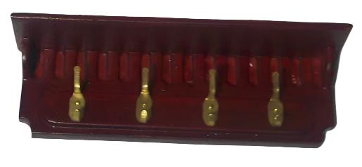 Coat Hooks Mahogany