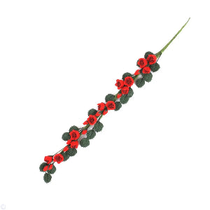 String of Red Roses