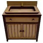 Sink Unit With Acrylic Top