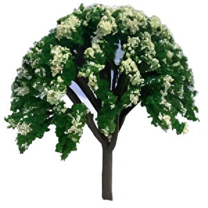 Tree Cream Flowers