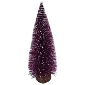 Christmas Tree Purple Glittery