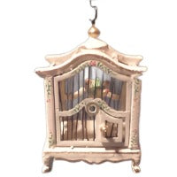Ornate Cream Birdcage