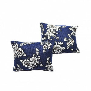 Pair of Blue Floral Cushions