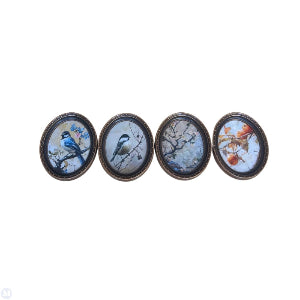 Bird Painting Set of 4