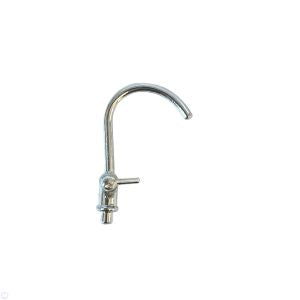 Silver Tap With Single Lever
