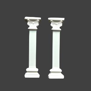 Flat Back Columns 1pr