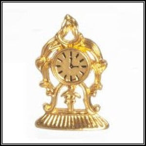 Gold Fancy Clock