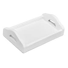 White Breakfast Tray