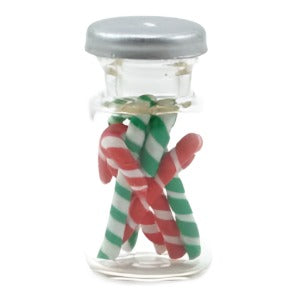 Candy Canes In A Jar