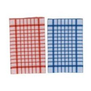 Red And Blue Tea Towels pk 2