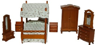 1:24 Bedroom Furniture Set oak