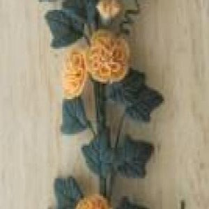 Trellis Climbing Plant Orange