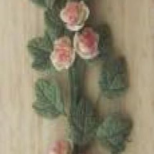 Trellis Climbing Plant Pink & White