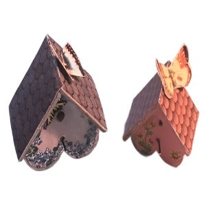 2 Birdhouses With Butterflies Kit