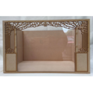 Room Box Kit Victorian Front With Perspex Top