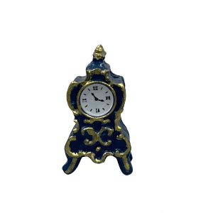 Blue Mantel Clock