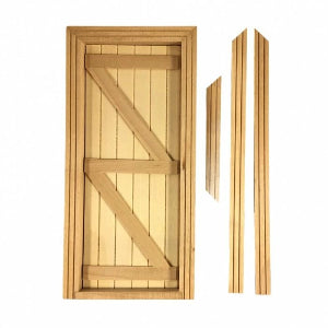 English Ledged and Braced Door