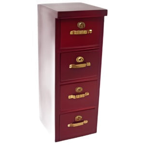 Filing Cabinet Mahogany