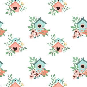 Birdhouse Wallpaper
