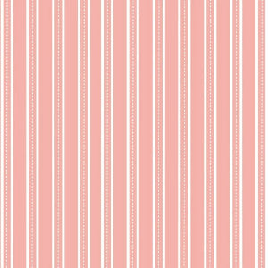 Pink Stripe and Dots Wallpaper