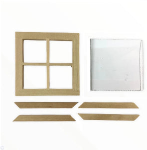 Four Paned Square Window