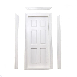 Six Panel White Inernal Door