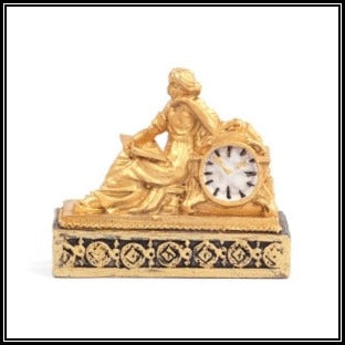 'Gold' Ormolu -style Clock